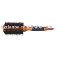 heavy wooden brush for hair salon use