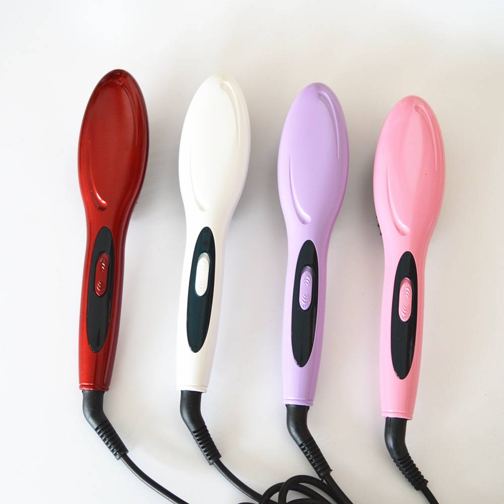 New Style Professional Electric Hair Straightener Comb Hair Brush Straightening Irons Hair Brush EU/ US/ UK/AU Plug